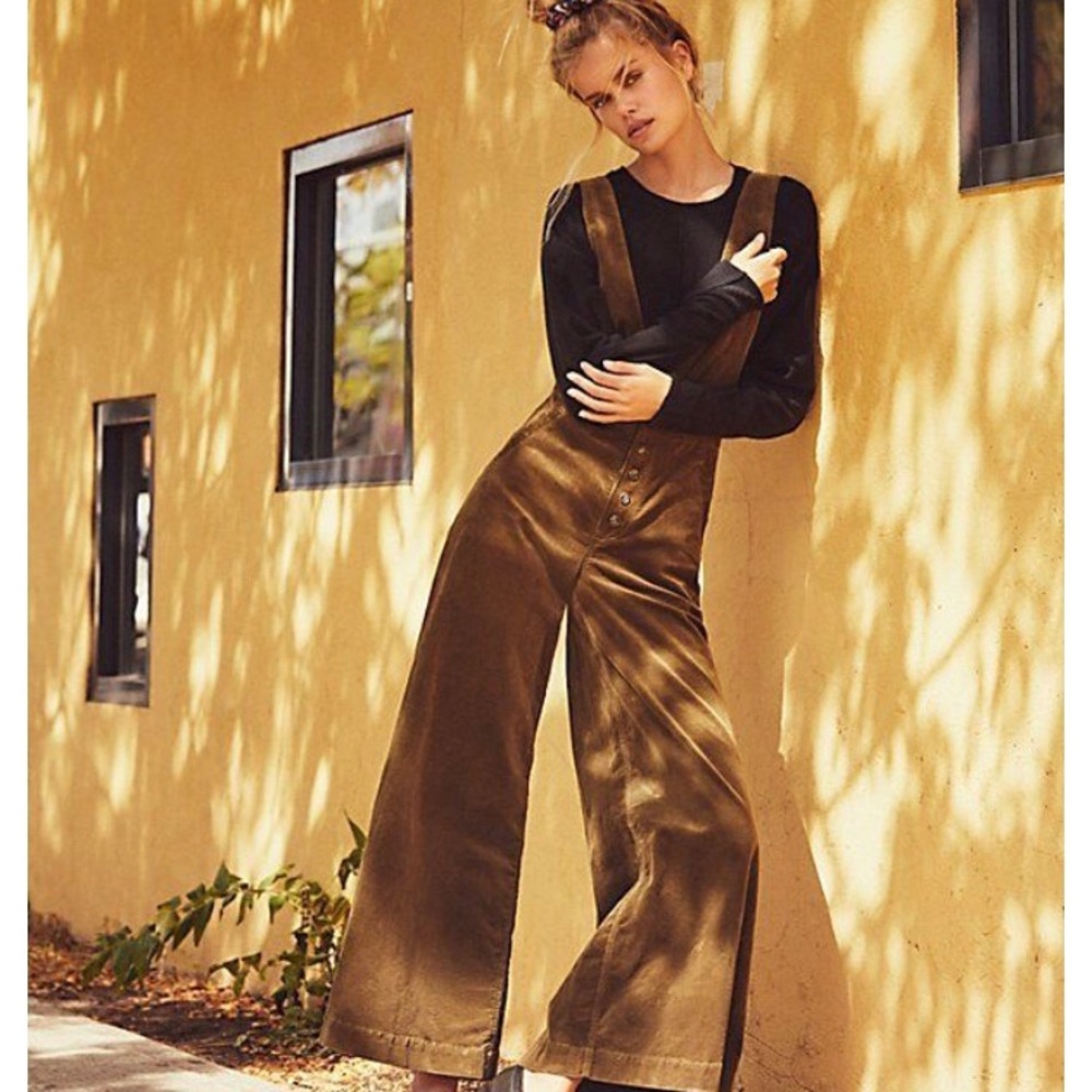 Free People Old School Love Jumpsuit